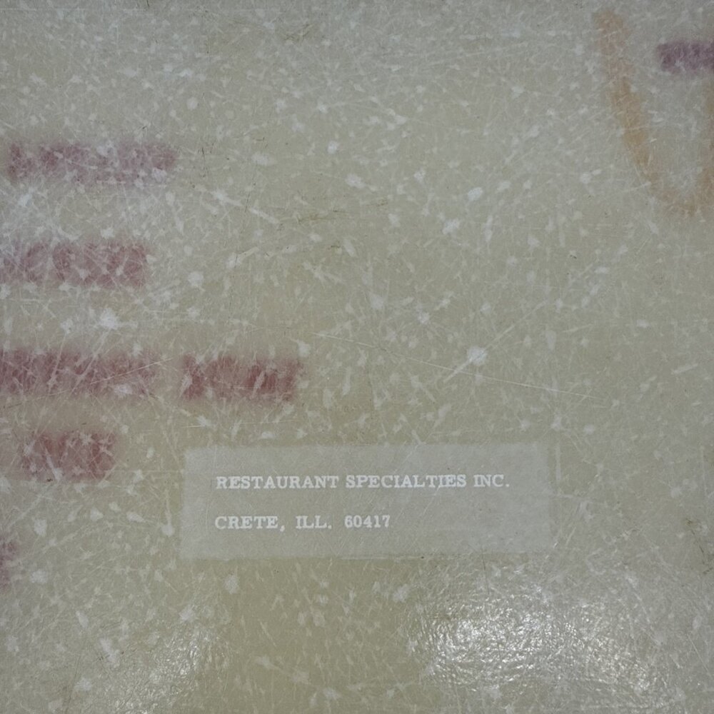 Vintage McDONALD'S RESTAURANT Fiberglass Tray Ask Our Manager About... tours - Picture 6 of 9